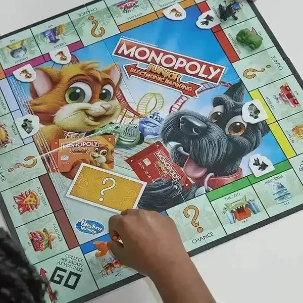 Monopoly Junior Electronic Banking Board Game - Bear Hugs