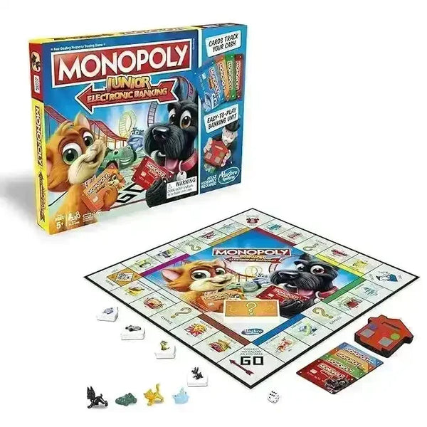 Monopoly Junior Electronic Banking Board Game - Bear Hugs