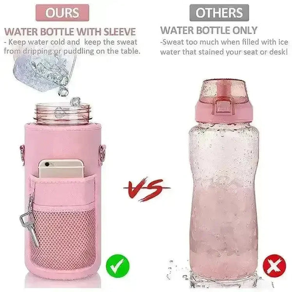 Motivational Tritan Water Bottle - Bear Hugs
