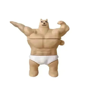 Muscular Meme Dog Case (For Airpods) - Bear Hugs