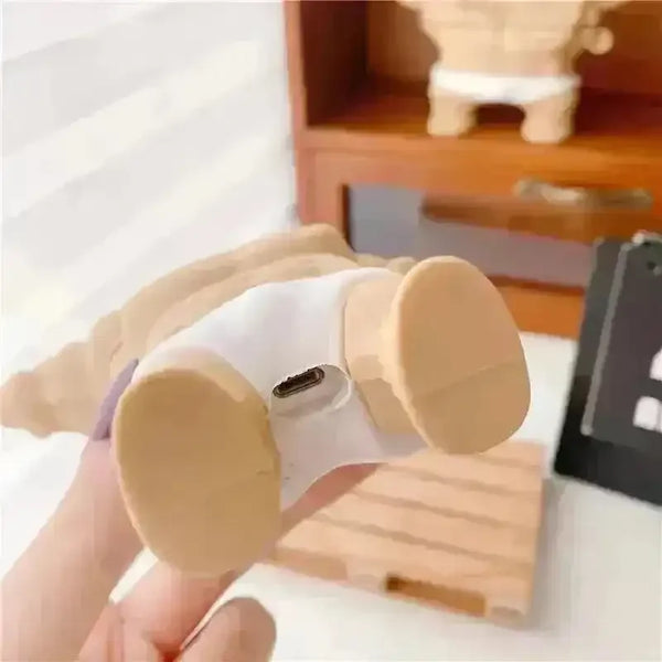 Muscular Meme Dog Case (For Airpods) - Bear Hugs