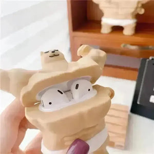 Muscular Meme Dog Case (For Airpods) - Bear Hugs