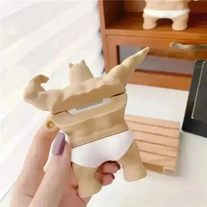 Muscular Meme Dog Case (For Airpods) - Bear Hugs