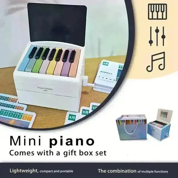 Musical Piano Calendar - Bear Hugs