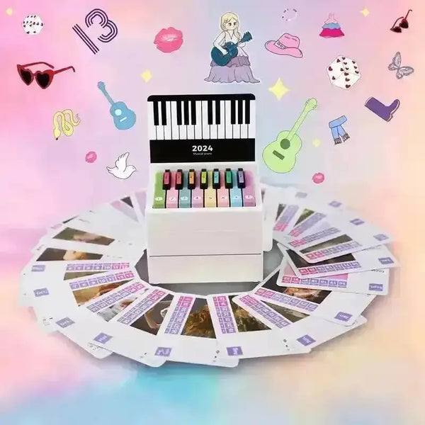 Musical Piano Calendar - Bear Hugs