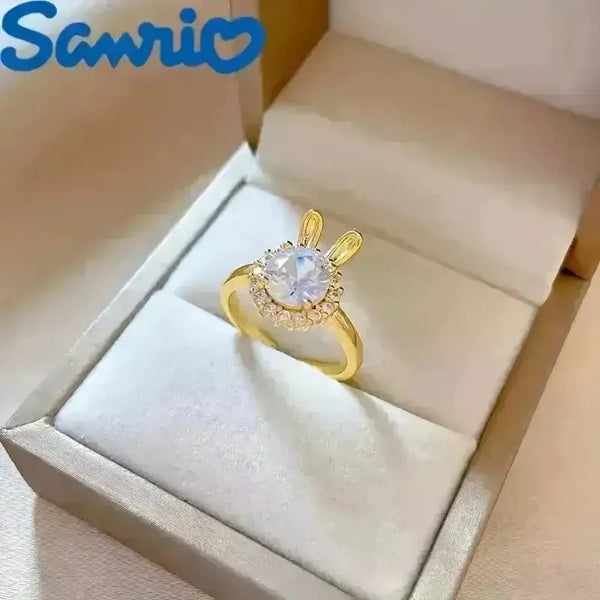 My Melody Zirconia Ring - Bear Hugs