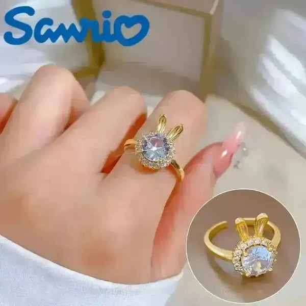 My Melody Zirconia Ring - Bear Hugs