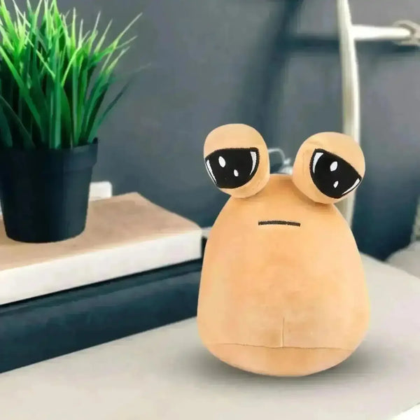 My Pet Alien Pou Sad Snail Plush Toy (22 cm) - Bear Hugs