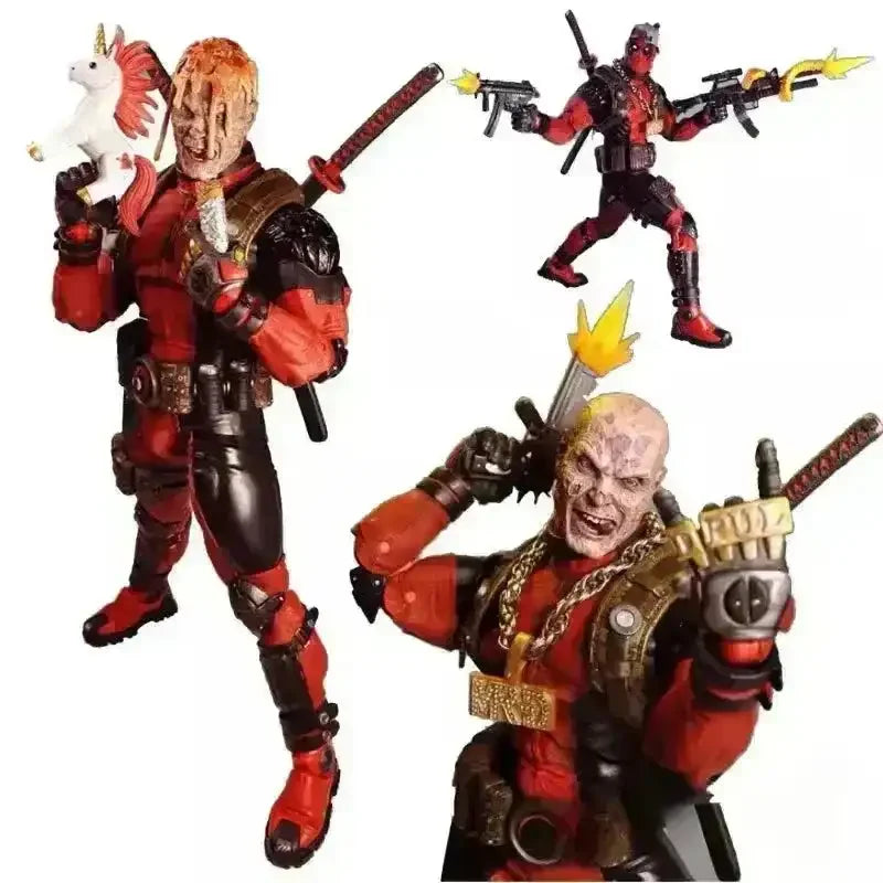 NECA Deadpool Super Deluxe Edition Action Figure (20 cm) - Bear Hugs
