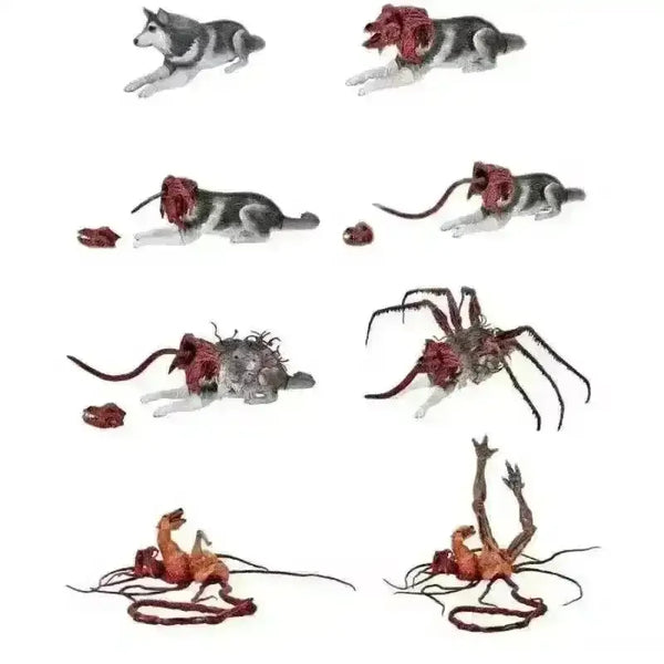 NECA Feral Predator Action Figure and Ultimate Dog From Thing - Bear Hugs