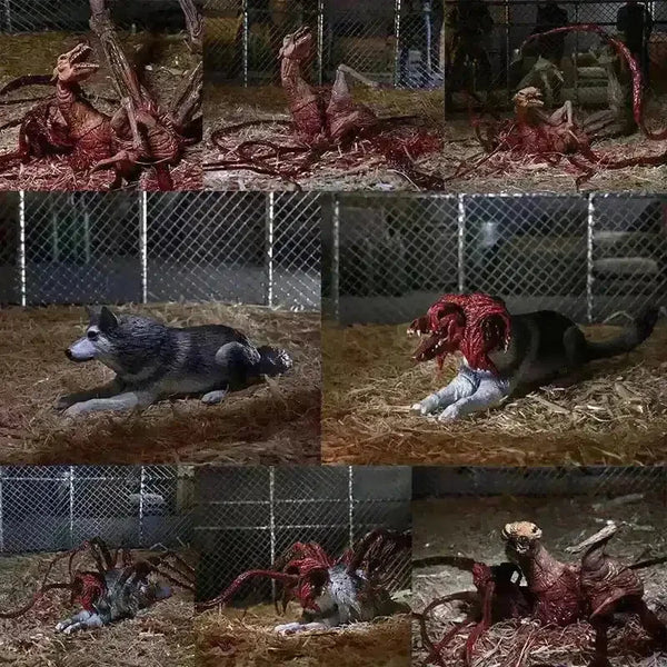 NECA Feral Predator Action Figure and Ultimate Dog From Thing - Bear Hugs
