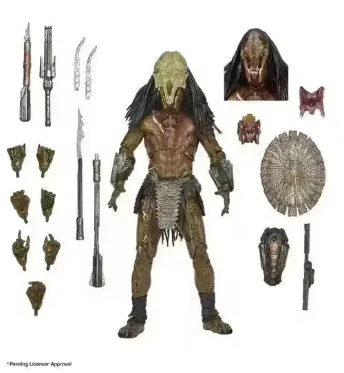 NECA Feral Predator Action Figure and Ultimate Dog From Thing - Bear Hugs