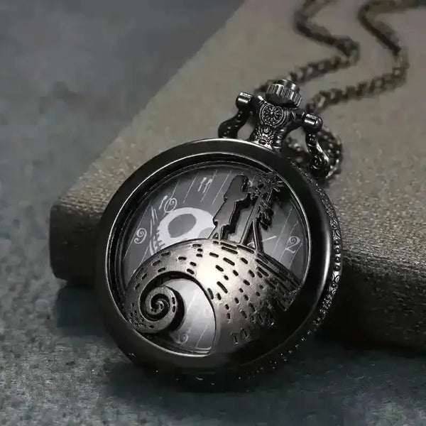 Nightmare Before Christmas Tim Burton Pocket Watch - Bear Hugs