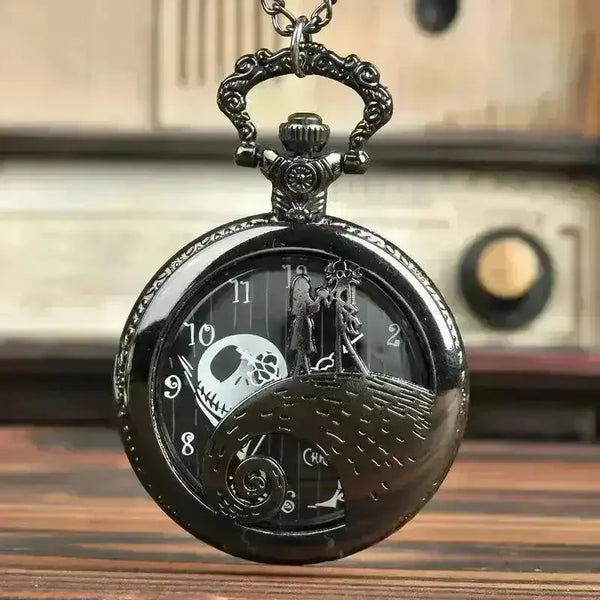 Nightmare Before Christmas Tim Burton Pocket Watch - Bear Hugs