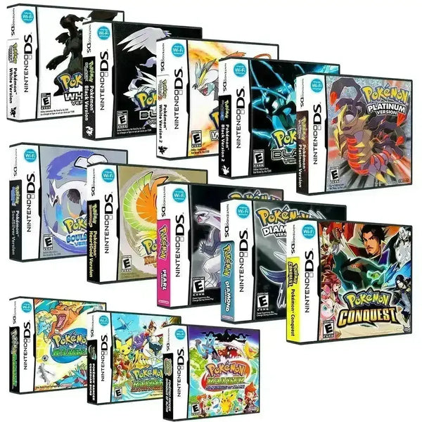 Nintendo DS Pokemon Cartridges (English US) - Bear Hugs