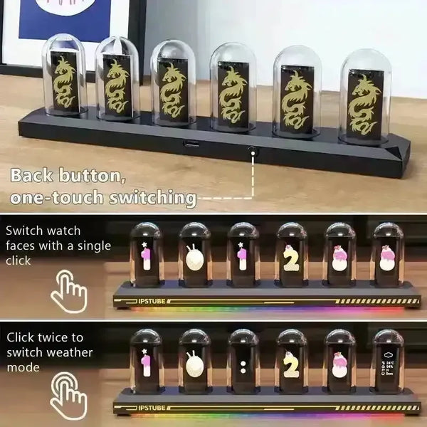 Nixie Retro Tube Clock Kit - Bear Hugs