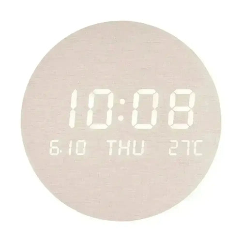 Nordic Style Wooden Hanging Clock - Bear Hugs