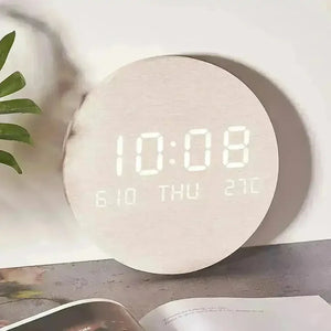 Nordic Style Wooden Hanging Clock - Bear Hugs