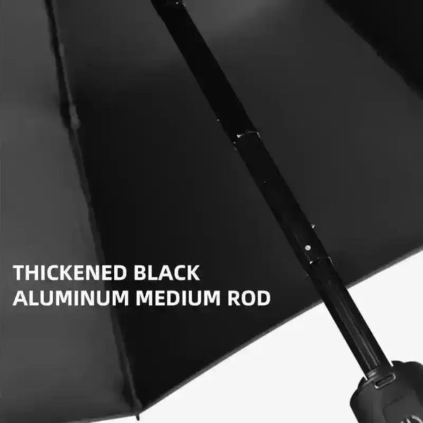 Novelty Tri-Fold Umbrella with In-built Fan - Bear Hugs