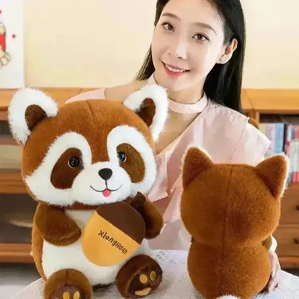 Nut Raccoon Plush Toy - Bear Hugs