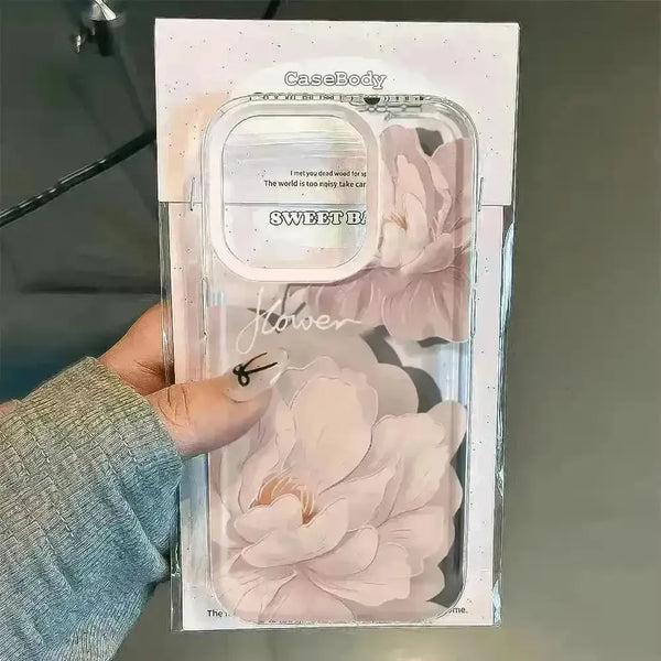 Oil Painting Flower Phone Case (For iPhones) - Bear Hugs