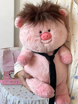 Oinktavia Happy Pig Plushie (43 cm) - Bear Hugs