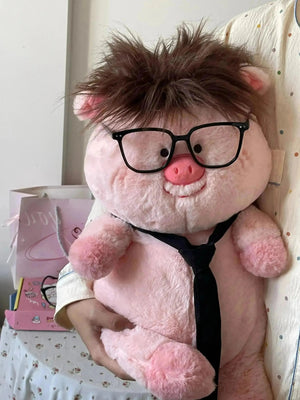 Oinktavia Happy Pig Plushie (43 cm) - Bear Hugs