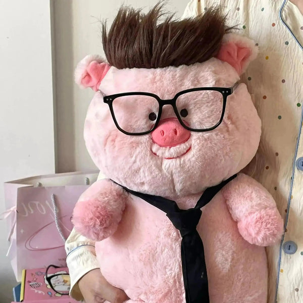 Oinktavia Happy Pig Plushie (43 cm) - Bear Hugs