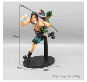 One Piece Anime Three Brothers Figurine (30 cm) - Bear Hugs