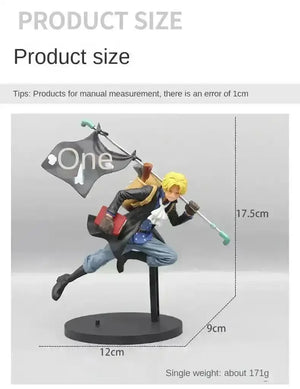 One Piece Anime Three Brothers Figurine (30 cm) - Bear Hugs
