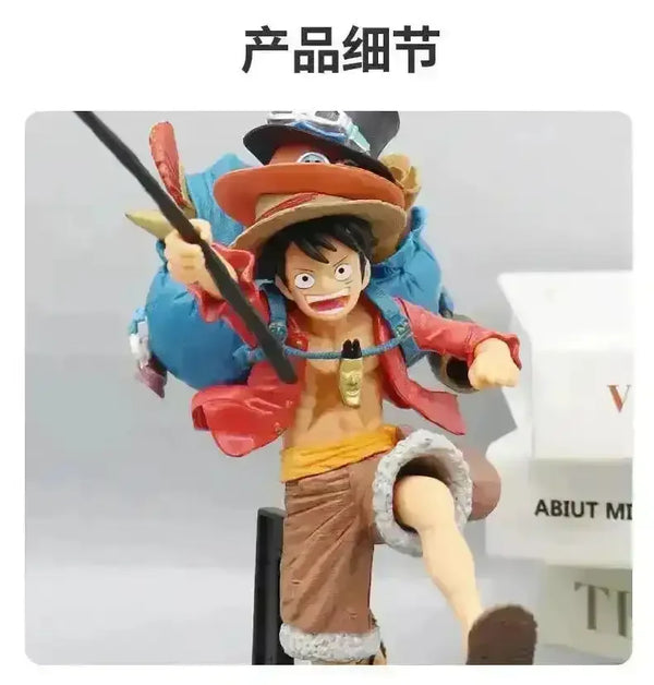One Piece Anime Three Brothers Figurine (30 cm) - Bear Hugs