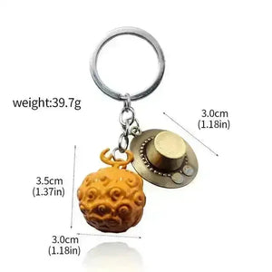 One Piece Devil Fruit Keychain - Bear Hugs