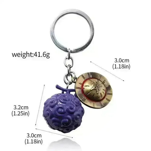 One Piece Devil Fruit Keychain - Bear Hugs