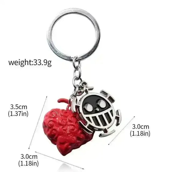 One Piece Devil Fruit Keychain - Bear Hugs