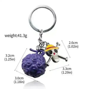 One Piece Devil Fruit Keychain - Bear Hugs