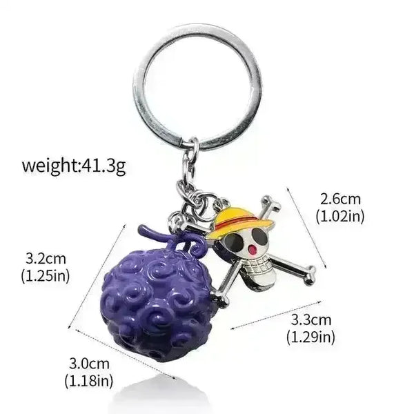 One Piece Devil Fruit Keychain - Bear Hugs