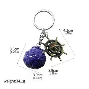 One Piece Devil Fruit Keychain - Bear Hugs