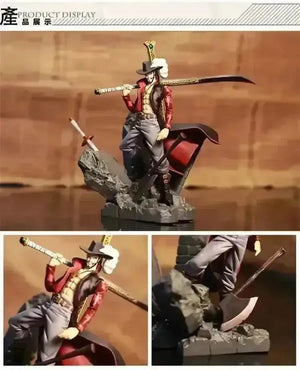 One Piece Dracule Mihawk Action Figure (15 cm) - Bear Hugs