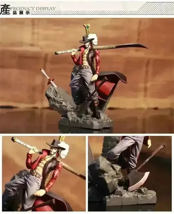 One Piece Dracule Mihawk Action Figure (15 cm) - Bear Hugs