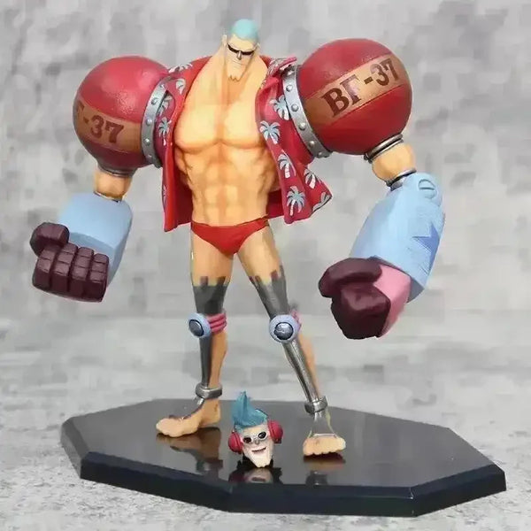 One Piece Franky 2 Heads Action Figurine (18cm) - Bear Hugs