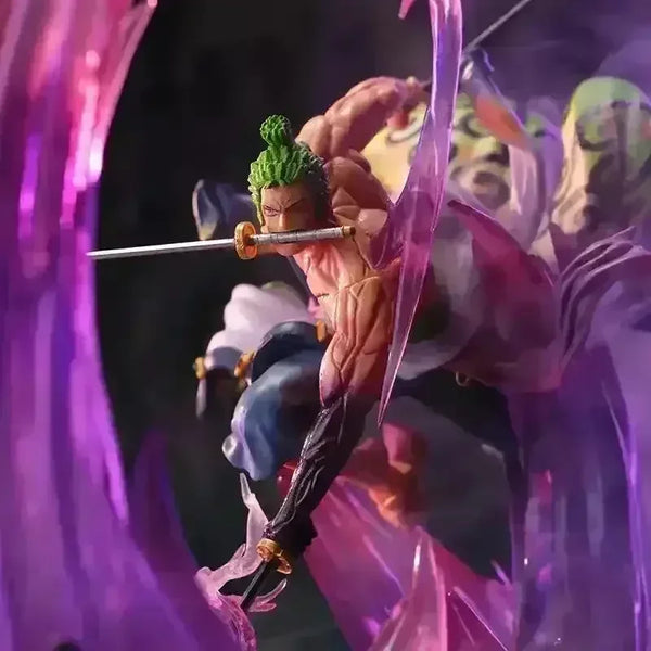One Piece Ghost Island Roronoa Zoro Glowing Figurine (24 cm) - Bear Hugs