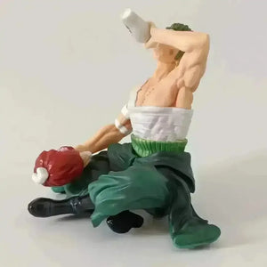 One Piece Injured Drinking Roronoa Zoro Action Figurine (15 cm) - Bear Hugs