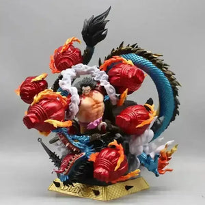 One Piece Kaidou Shenron VS Luffy Action Figurine (24 cm) - Bear Hugs