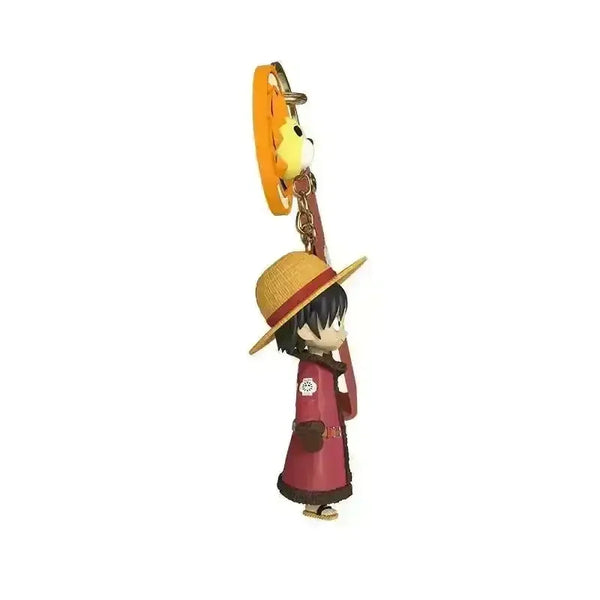 One Piece Long Robed 3D Keychain - Bear Hugs