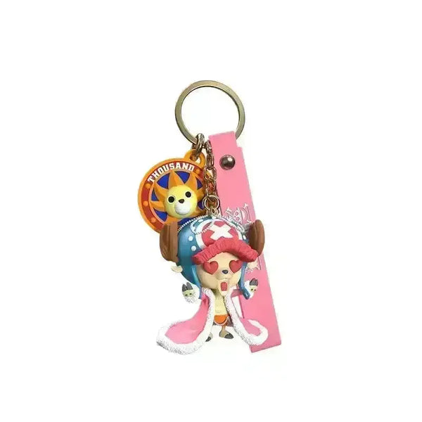 One Piece Long Robed 3D Keychain - Bear Hugs