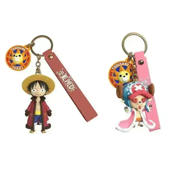 One Piece Long Robed 3D Keychain - Bear Hugs
