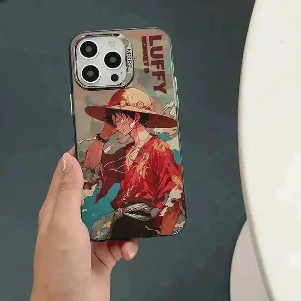 One Piece Luffy and Zoro Transition Cover (For iPhone) - Bear Hugs