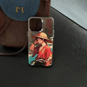 One Piece Luffy and Zoro Transition Cover (For iPhone) - Bear Hugs
