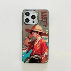 One Piece Luffy and Zoro Transition Cover (For iPhone) - Bear Hugs