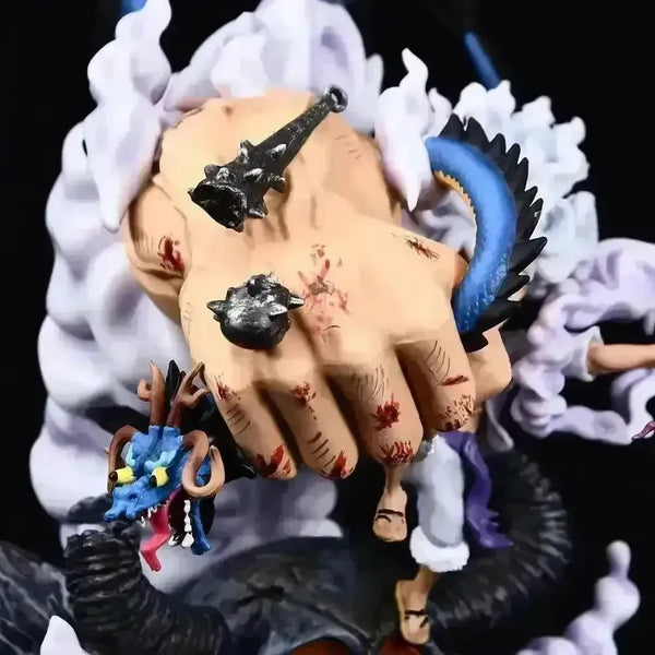 One Piece Luffy Gear 5 vs. Kaido Action Figure Set (22 cm) - Bear Hugs